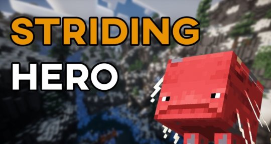 Перейти в новость Карта Striding Hero 1.17.1/1.16.5 (Приключение)