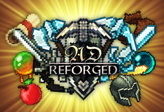 Перейти в новость AD Reforged 1.17.1/1.16.5 (Текстуры фэнтези + RPG)