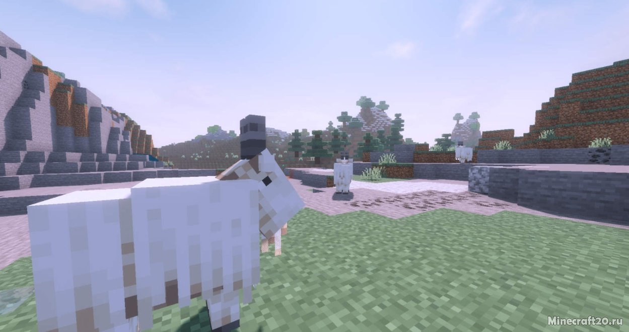 Датапак Useful Goats 1.17.1/1.17 (Более полезная коза) | 18-08-2021, 17:21 - Моды для Minecraft / Мобы / 1.17.1 / 1.17