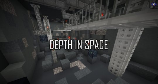 Перейти в новость Карта Depth In Space 1.17.1/1.16.5 (Глубины космоса)
