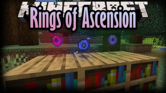 Перейти в новость Мод Rings of Ascension 1.19/1.18.2 (Магическое кольцо)