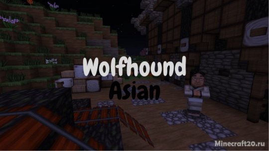 Перейти в новость Wolfhound Asian 1.18.1/1.17.1 (Азиатские текстуры 32x/16x)