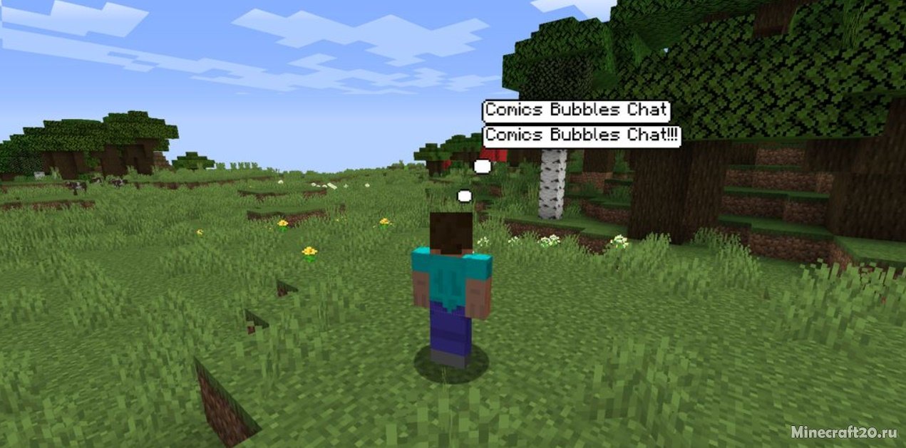 Мод Comics Bubbles Chat 1.18.1/1.17.1 (Комиксный чат) | 21-12-2021, 15:16 - Моды для Minecraft / Fabric / 1.18.1 / 1.17.1 / 1.17