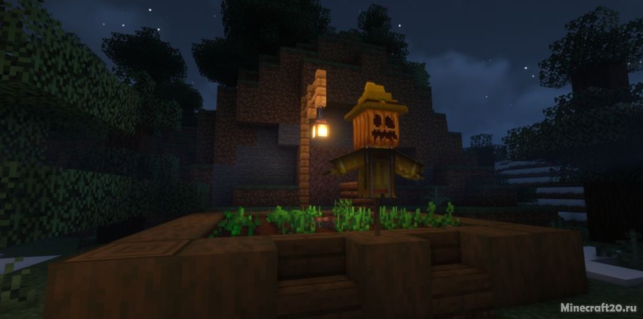 Мод Scarecrow’s Territory 1.20.4/1.19.4 (Пугало, Защитник посевов) | 8-12-2023, 16:26 - Моды для Minecraft / Fabric / Блоки / Декор / 1.20.4 / 1.20.2 / 1.20.1 / 1.20 / 1.19.4 / 1.19.3 / 1.19.2 / 1.19.1 / 1.19 / 1.18.2 / 1.18.1 / 1.18 / 1.17.1 / 1.17 / 1.16.5 / 1.14.4 / 1.12.2