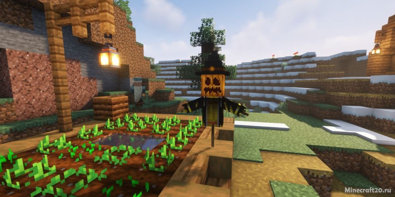 Мод Scarecrow’s Territory 1.20.4/1.19.4 (Пугало, Защитник посевов) | 8-12-2023, 16:26 - Моды для Minecraft / Fabric / Блоки / Декор / 1.20.4 / 1.20.2 / 1.20.1 / 1.20 / 1.19.4 / 1.19.3 / 1.19.2 / 1.19.1 / 1.19 / 1.18.2 / 1.18.1 / 1.18 / 1.17.1 / 1.17 / 1.16.5 / 1.14.4 / 1.12.2