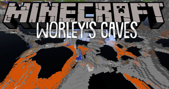 Перейти в новость Мод Worley’s Caves 1.16.1/1.15.2 (Обновленные пещер)