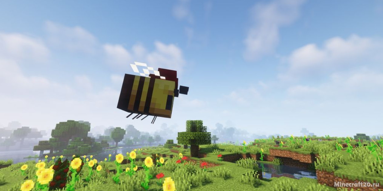 Мод Carrier Bees 1.16.5 (Новые виды пчел) | 8-10-2021, 14:57 - Моды для Minecraft / Животные / Мобы / 1.16.5