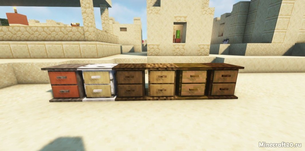 Мод Stress's Furniture 1.17.1/1.16.5 (Украшения для дома, Мебель) | 12-11-2021, 13:26 - Моды для Minecraft / Мебель / Блоки / Декор / 1.17.1 / 1.17 / 1.16.5 / 1.16.4