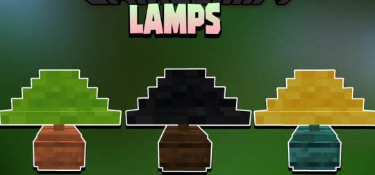 Датапак Lamps 1.17.1 (Светильники)