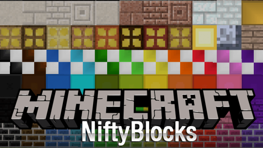 Мод NiftyBlocks 1.20.4/1.19.4 (Декоративные блоки)