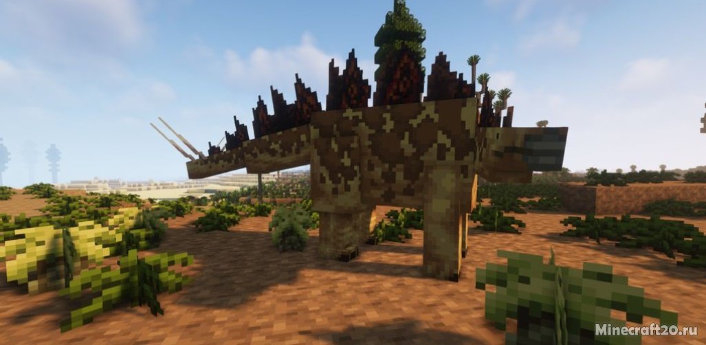 Мод Prehistoric Fauna 1.16.5 (Доисторическая фауна) | 1-11-2021, 21:08 - Моды для Minecraft / Деревья и растения / Миры и биомы / Мобы / 1.16.5 / 1.16.4