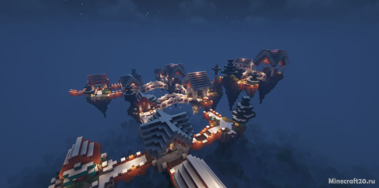 Мод Sky Villages 1.18.1/1.17.1 (Небесные деревни) | 3-01-2022, 11:18 - Моды для Minecraft / Fabric / Миры и биомы / 1.18.1 / 1.17.1 / 1.17 / 1.16.5