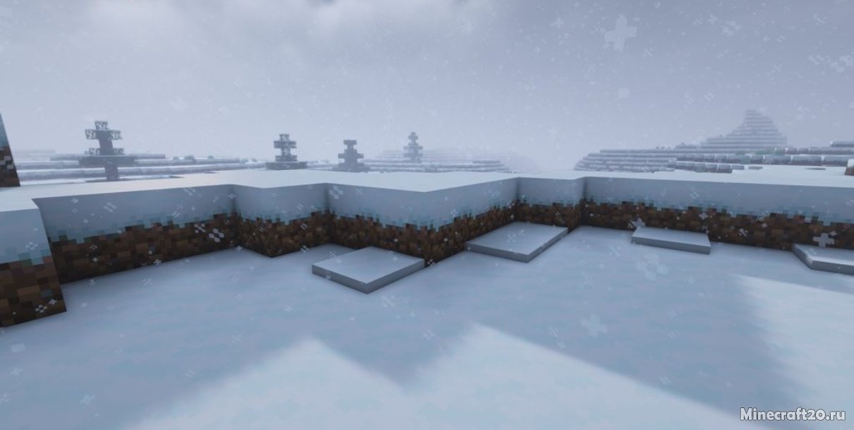 Мод Stitched Snow 1.18.1/1.17.1 (Реалистичный снег) | 21-12-2021, 15:30 - Моды для Minecraft / Fabric / Реалистичность / Блоки / 1.18.1 / 1.18 / 1.17.1 / 1.17