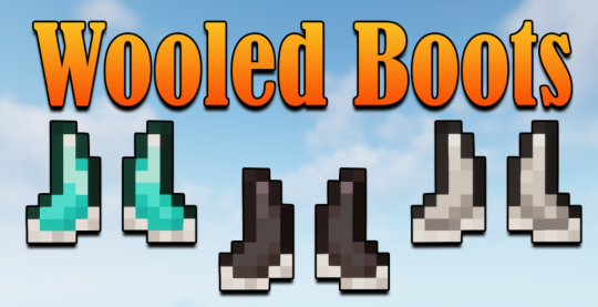 Перейти в новость Мод Wooled Boots 1.18.2/1.17.1 (Бесшумная ходьба)