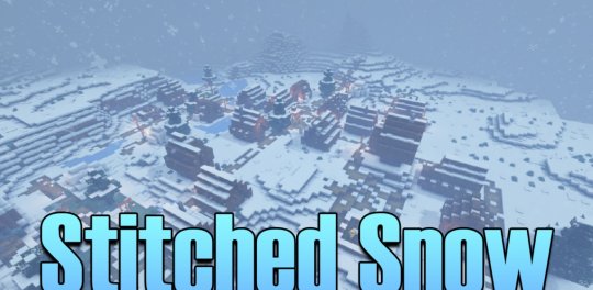 Перейти в новость Мод Stitched Snow 1.18.1/1.17.1 (Реалистичный снег)