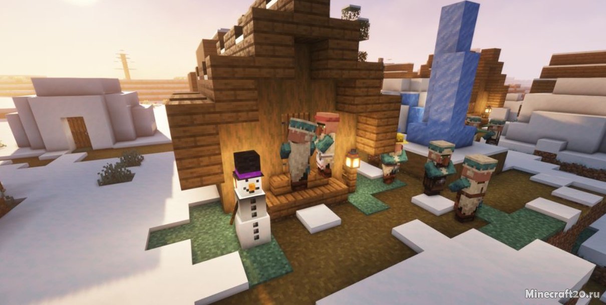 Мод Frosted Friend 1.18.2/1.17.1 (Строим снеговика) | 19-03-2022, 21:38 - Моды для Minecraft / Блоки / Декор / 1.18.2 / 1.17.1