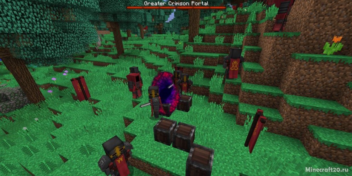 Мод Crimson Warfare 1.12.2 (Новые боссы) | 13-12-2021, 12:45 - Моды для Minecraft / Миры и биомы / Мобы / 1.12.2