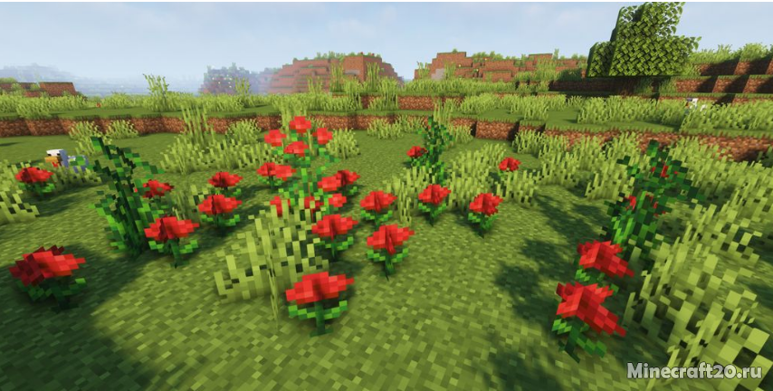 Мод Modest Roses 1.16.5 (Выращиваемые розы) | 16-12-2021, 14:14 - Моды для Minecraft / Деревья и растения / 1.16.5