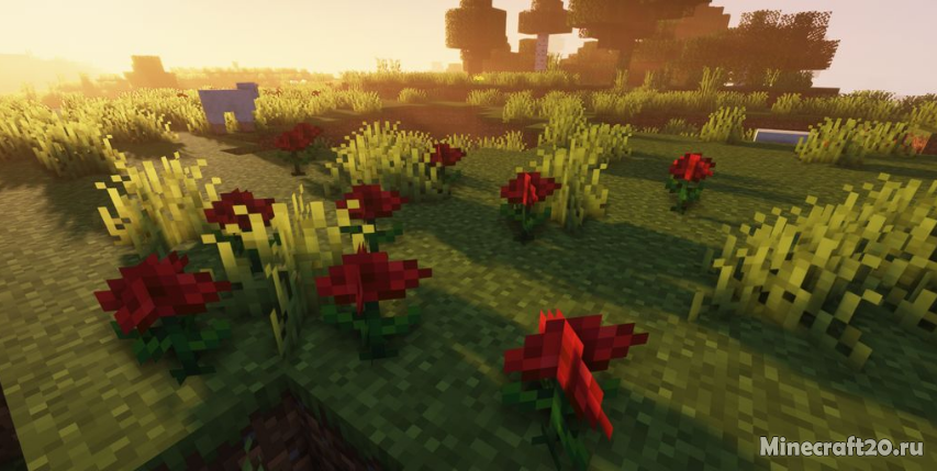 Мод Modest Roses 1.16.5 (Выращиваемые розы) | 16-12-2021, 14:14 - Моды для Minecraft / Деревья и растения / 1.16.5