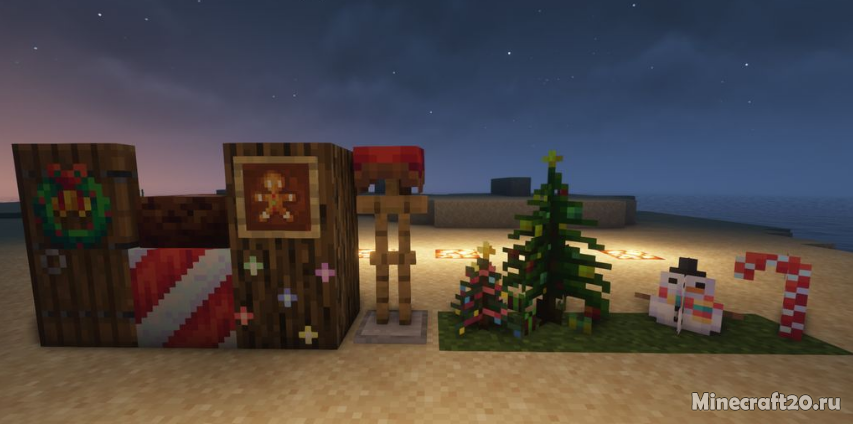 Christmas Decorations 1.18.1/1.17.1 (Рождественские текстуры 16x) | 21-12-2021, 23:04 - Текстуры для Minecraft / 1.18.1 / 1.18 / 1.17.1 / 1.17 / Текстуры 16x / 1.18.2