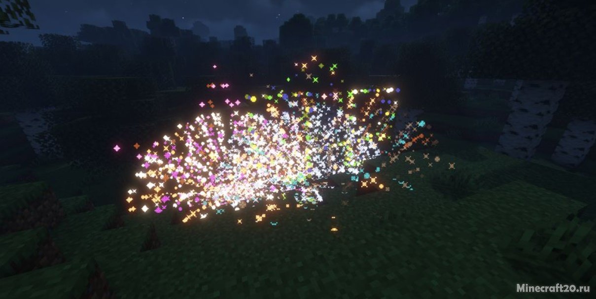 Мод Creeper Firework 1.20.1/1.19.4 (Фейерверк, Красивые эффекты) | 16-06-2023, 13:45 - Моды для Minecraft / Fabric / Декор / 1.20.1 / 1.20 / 1.19.4 / 1.19.3 / 1.18.1 / 1.17.1