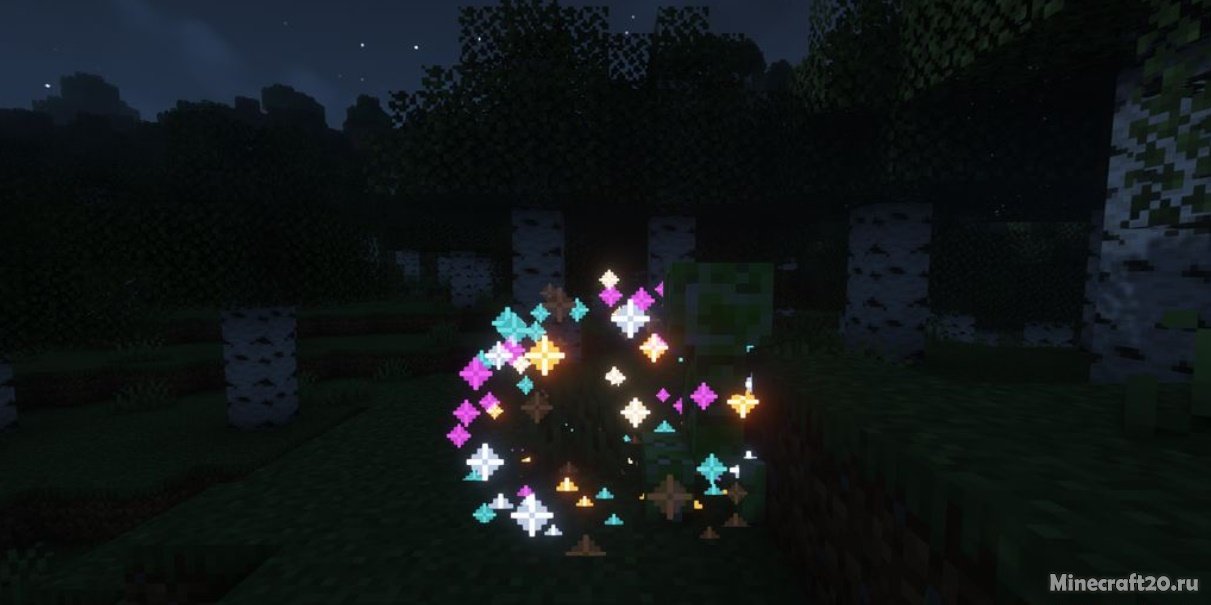 Мод Creeper Firework 1.20.1/1.19.4 (Фейерверк, Красивые эффекты) | 16-06-2023, 13:45 - Моды для Minecraft / Fabric / Декор / 1.20.1 / 1.20 / 1.19.4 / 1.19.3 / 1.18.1 / 1.17.1