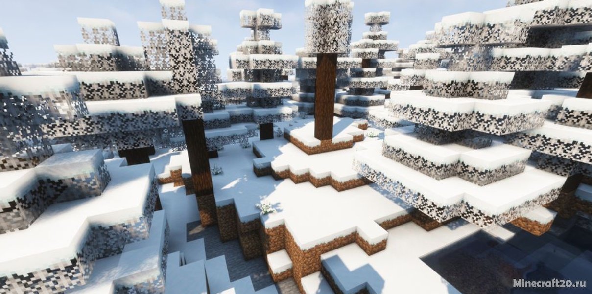 Мод Snowstorm 1.18.1/1.17.1 (Текстуры холодной атмосферы 16x) | 30-12-2021, 21:29 - Текстуры для Minecraft / Для слабых ПК / 1.18.1 / 1.18 / 1.17.1 / 1.17 / Текстуры 16x / 1.18.2