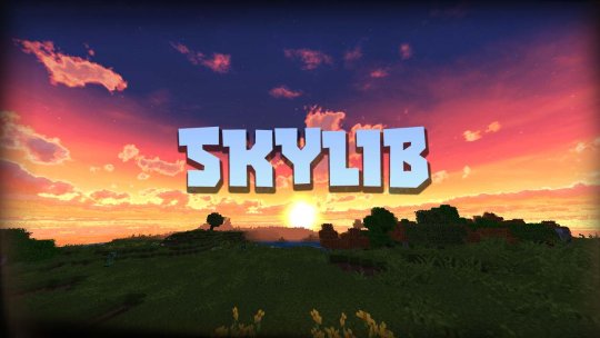 Перейти в новость SkyLib 1.18.2/1.17.1 (Библиотека)