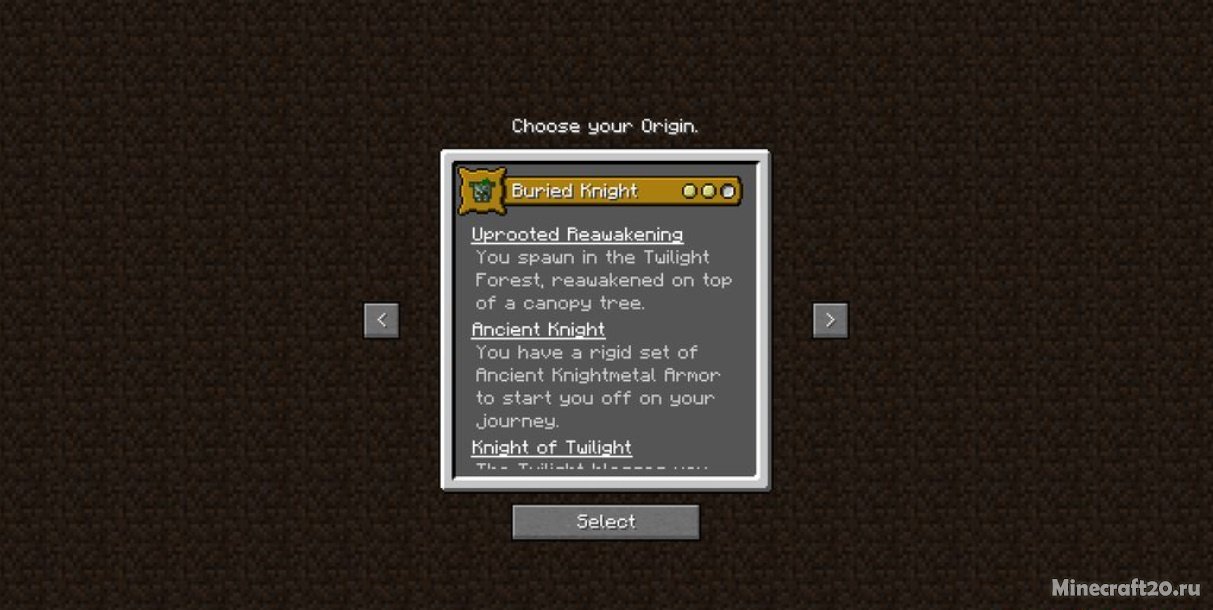 Мод Buried Knight Origin 1.16.5 (Пробужденные боссы) | 5-01-2022, 11:07 - Моды для Minecraft / Мобы / 1.16.5