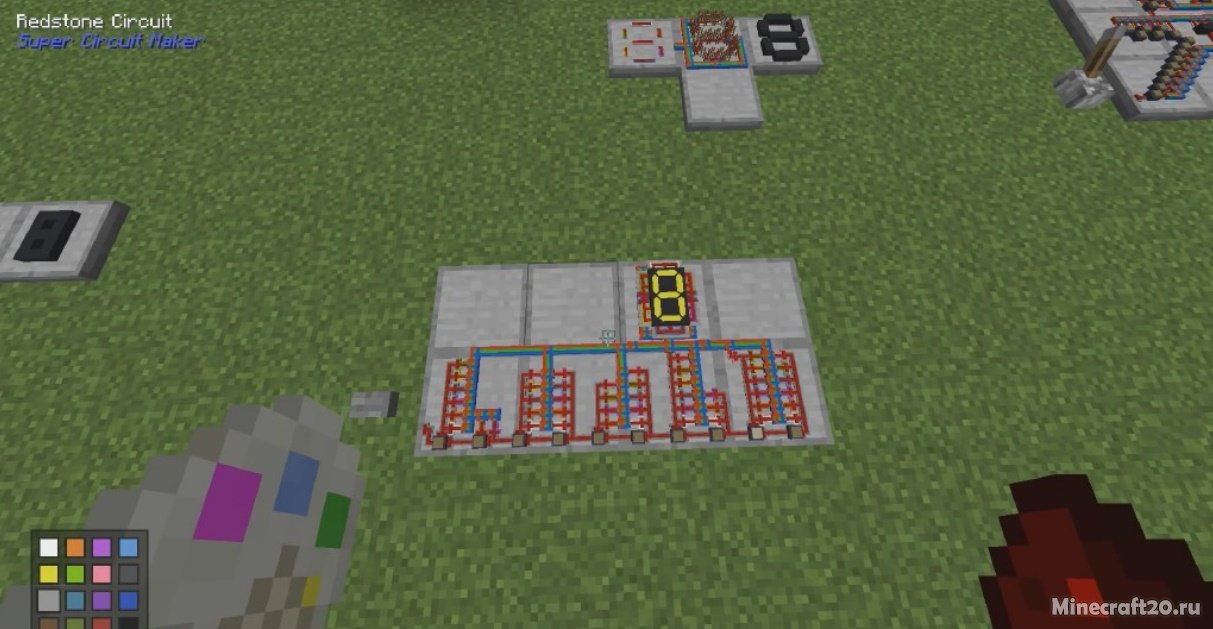 Мод Super Circuit Maker 1.18.2/1.10.2 (Схемы из редстоуна) | 6-03-2022, 21:37 - Моды для Minecraft / Индустриальные / 1.18.2 / 1.18.1 / 1.10.2