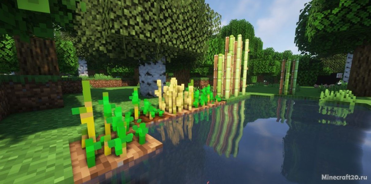 Better Botanicals: Vegetation 1.18.1/1.17.1 (Текстуры листьев 16x) | 10-01-2022, 21:40 - Текстуры для Minecraft / 1.18.1 / 1.18 / 1.17.1 / 1.17 / Текстуры 16x / 1.18.2