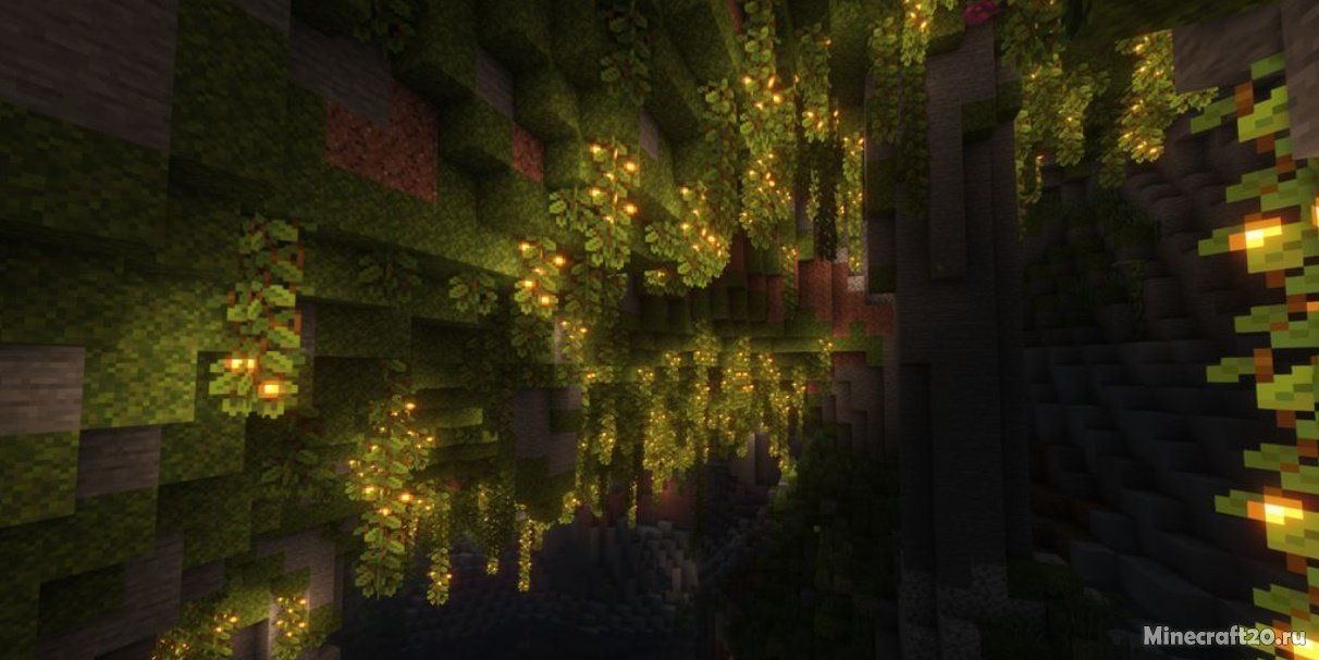 Мод Lush Forests 1.18.2 (Новый биом "Пышные леса") | 8-04-2022, 23:35 - Моды для Minecraft / Fabric / Деревья и растения / Миры и биомы / 1.18.2 / 1.18.1