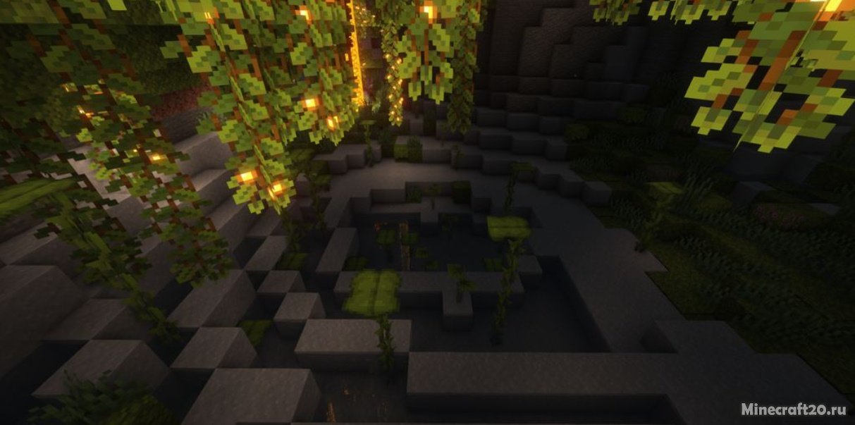 Мод Lush Forests 1.18.2 (Новый биом "Пышные леса") | 8-04-2022, 23:35 - Моды для Minecraft / Fabric / Деревья и растения / Миры и биомы / 1.18.2 / 1.18.1