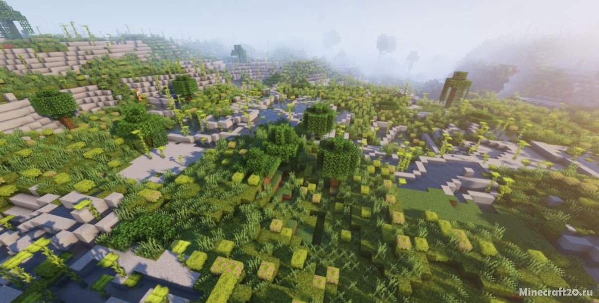 Мод Lush Forests 1.18.2 (Новый биом "Пышные леса") | 8-04-2022, 23:35 - Моды для Minecraft / Fabric / Деревья и растения / Миры и биомы / 1.18.2 / 1.18.1