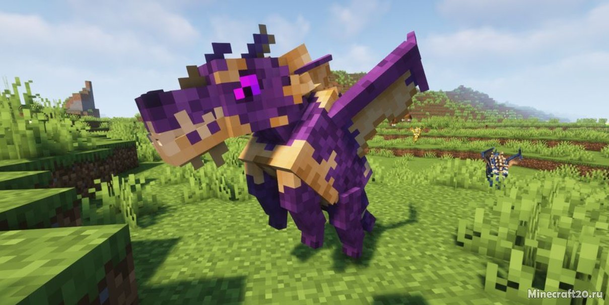 Pet Dragons 1.18.1/1.17.1 (Текстуры драконов 16x) | 25-01-2022, 12:58 - Текстуры для Minecraft / Для слабых ПК / 1.18.1 / 1.18 / 1.17.1 / 1.17 / 1.18.2