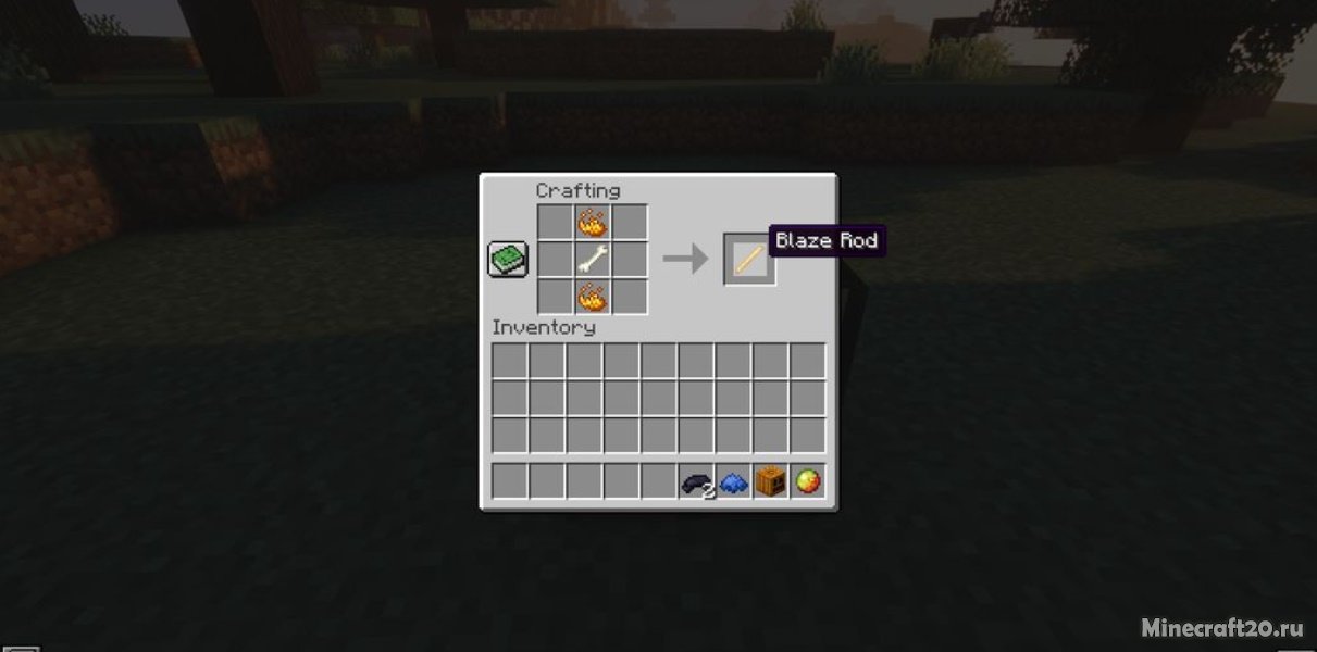 Мод Craftable Blaze Rods and Powder 1.16.5 (Новые рецепты) | 26-01-2022, 14:52 - Моды для Minecraft / Крафты / 1.16.5