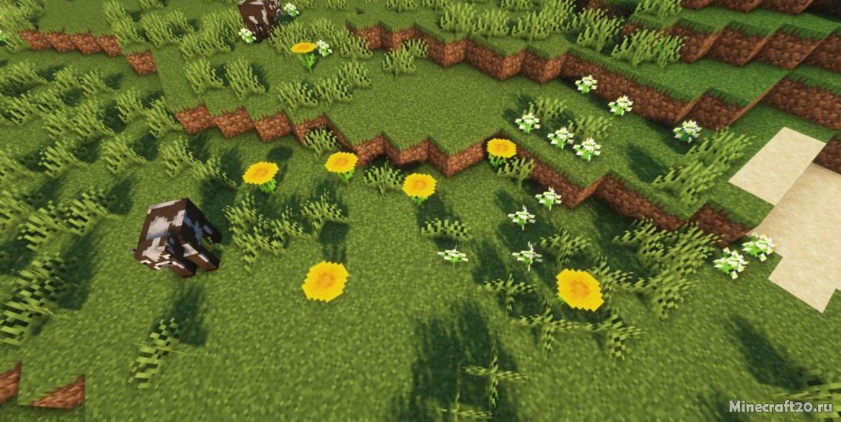 Мод Colorful Expansion Flowers 1.17.1 (Больше вариаций цветов) | 6-02-2022, 10:21 - Моды для Minecraft / Деревья и растения / 1.17.1