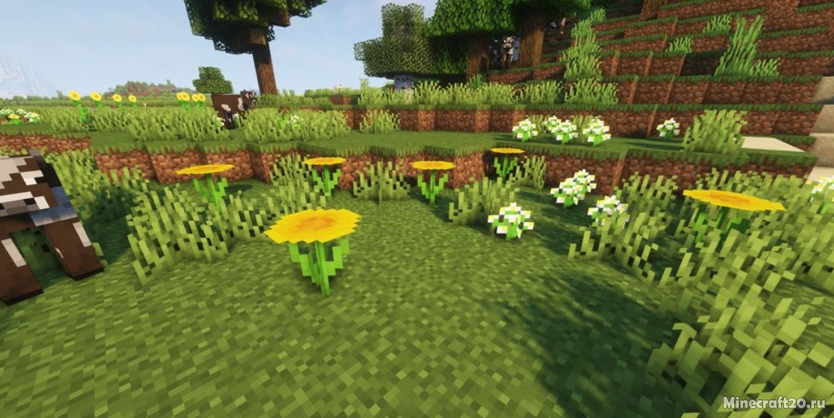 Мод Colorful Expansion Flowers 1.17.1 (Больше вариаций цветов) | 6-02-2022, 10:21 - Моды для Minecraft / Деревья и растения / 1.17.1