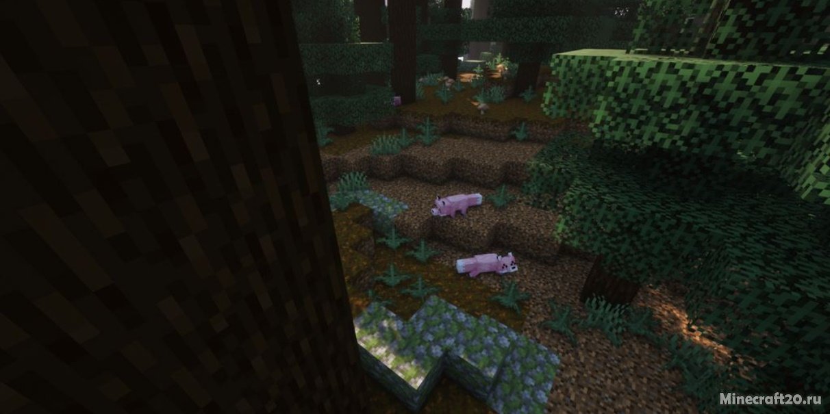 Pink Foxes 1.18.1/1.17.1 (Текстуры розовых лис 16x) | 6-02-2022, 10:26 - Текстуры для Minecraft / Для слабых ПК / 1.18.1 / 1.18 / 1.17.1 / 1.17 / Текстуры 16x / 1.18.2