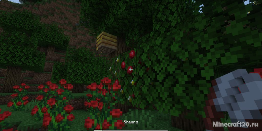 Мод Blossom 1.20.1/1.19.4 (Получаем плоды с деревьев) | 15-06-2023, 15:38 - Моды для Minecraft / Fabric / Деревья и растения / Еда / 1.20.1 / 1.20 / 1.19.4 / 1.19.3 / 1.19.2 / 1.19 / 1.18.2 / 1.18.1