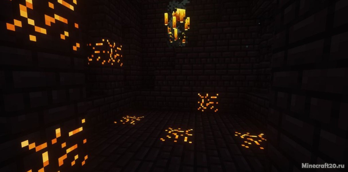 Magma Cracked Nether Bricks 1.18.2/1.17.1 (Текстуры блоков в аду 16x) | 5-03-2022, 11:05 - Текстуры для Minecraft / Для слабых ПК / Стандартные  / 1.18.2 / 1.18.1 / 1.18 / 1.17.1 / Текстуры 16x