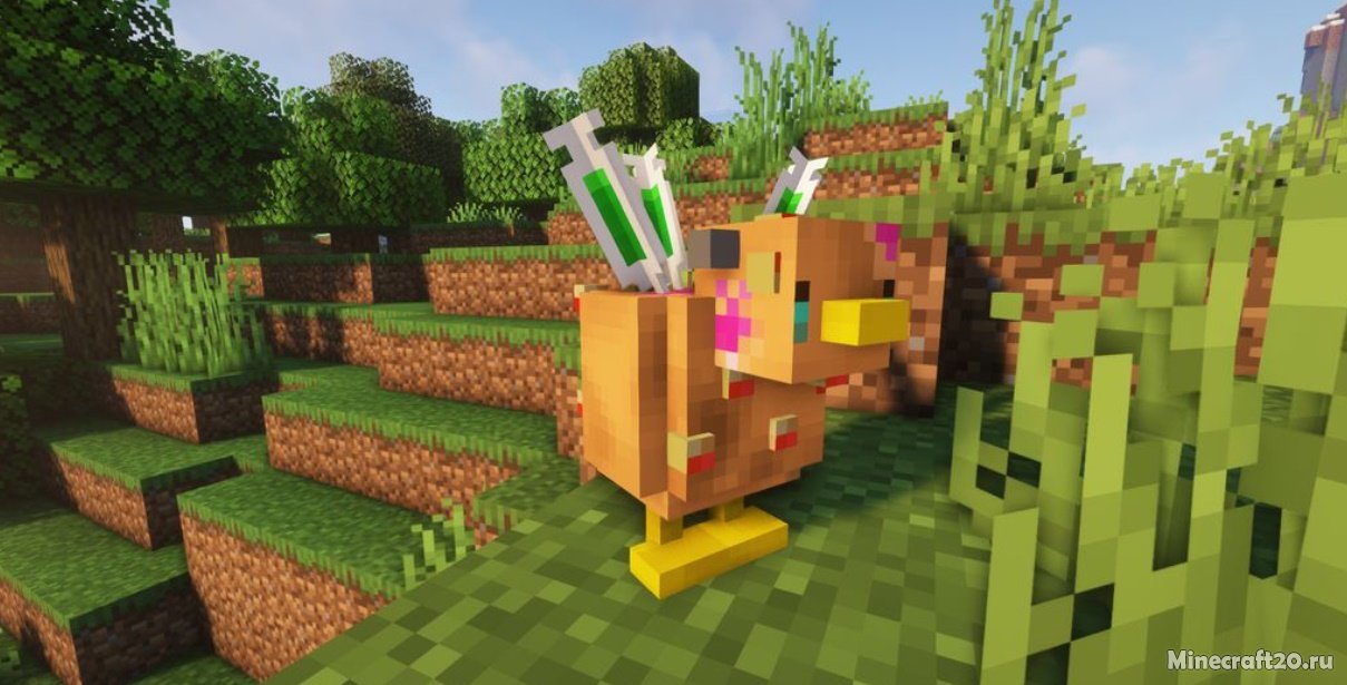 Мод Chicken 1.16.5 (20+ новых видов цыплят) | 20-03-2022, 19:35 - Моды для Minecraft / Животные / Мобы / 1.16.5