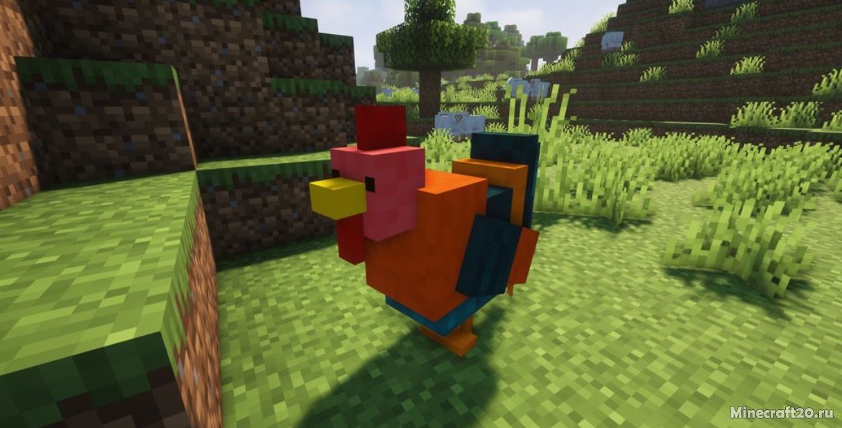 Мод Chicken 1.16.5 (20+ новых видов цыплят) | 20-03-2022, 19:35 - Моды для Minecraft / Животные / Мобы / 1.16.5