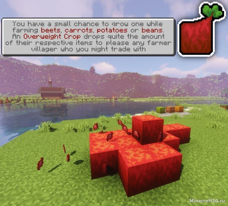 Мод Overweight Farming 1.18.2 (Расширение фермы) | 27-05-2022, 14:07 - Моды для Minecraft / Деревья и растения / 1.18.2 / 1.18.1