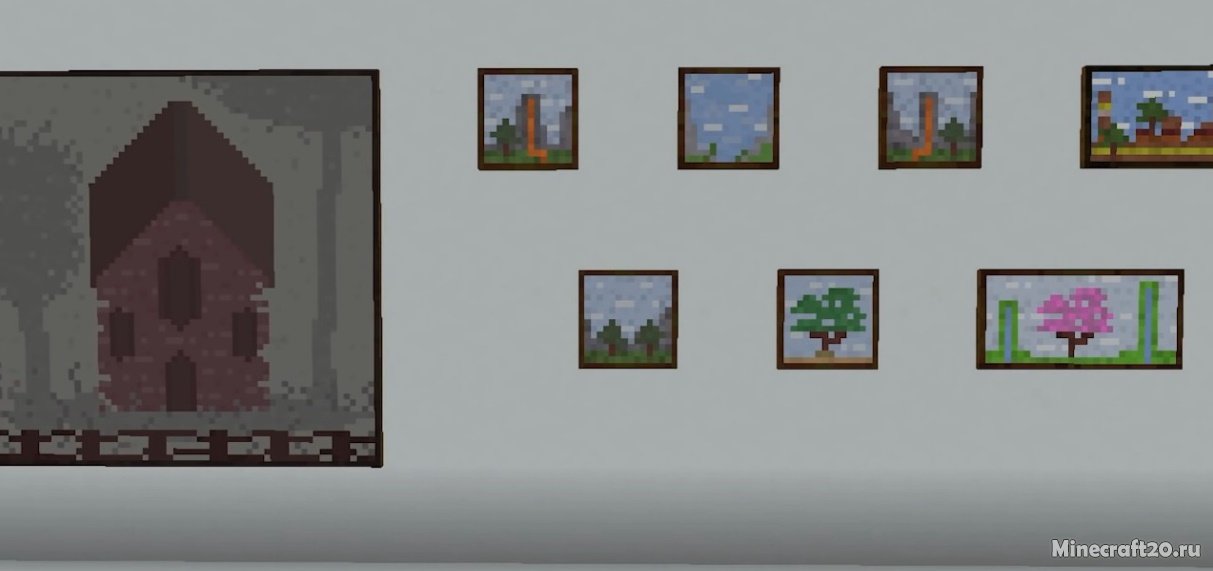 Мод Macaw’s Paintings 1.20.1/1.19.4 (Новые 40 картин) | 19-06-2023, 12:03 - Моды для Minecraft / Fabric / Декор / 1.20.1 / 1.20 / 1.19.4 / 1.19.3 / 1.19.2 / 1.19.1 / 1.19 / 1.18.2 / 1.17.1 / 1.16.5 / 1.15.2 / 1.14.4