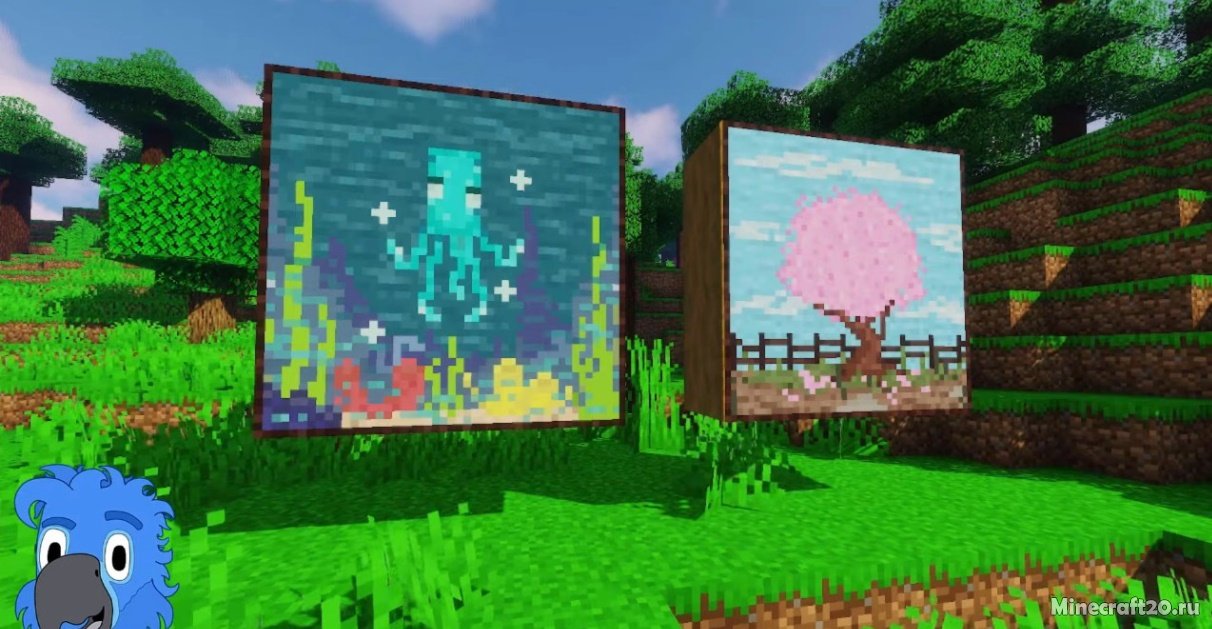 Мод Macaw’s Paintings 1.20.1/1.19.4 (Новые 40 картин) | 19-06-2023, 12:03 - Моды для Minecraft / Fabric / Декор / 1.20.1 / 1.20 / 1.19.4 / 1.19.3 / 1.19.2 / 1.19.1 / 1.19 / 1.18.2 / 1.17.1 / 1.16.5 / 1.15.2 / 1.14.4