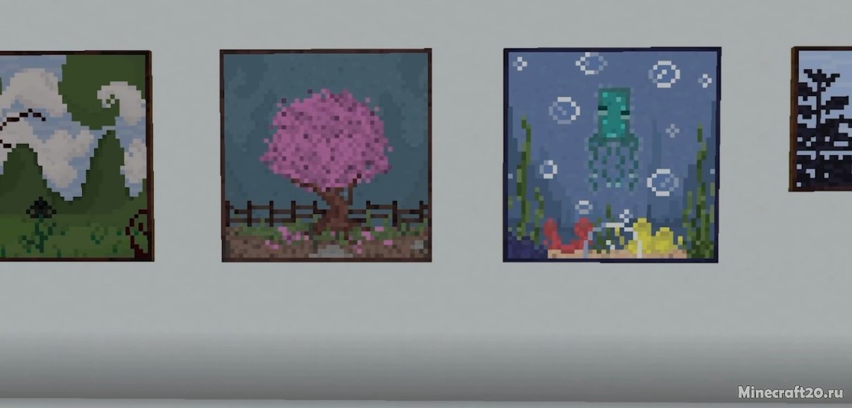 Мод Macaw’s Paintings 1.20.1/1.19.4 (Новые 40 картин) | 19-06-2023, 12:03 - Моды для Minecraft / Fabric / Декор / 1.20.1 / 1.20 / 1.19.4 / 1.19.3 / 1.19.2 / 1.19.1 / 1.19 / 1.18.2 / 1.17.1 / 1.16.5 / 1.15.2 / 1.14.4