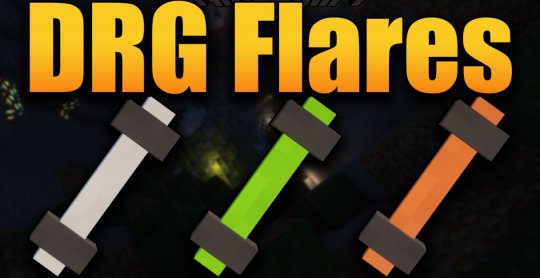 Мод DRG Flares 1.20.1/1.19.4 (Спасательное оборудование)