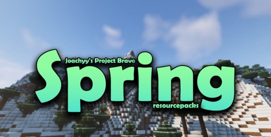 Перейти в новость Joachy's Project Bravo Spring 1.18.2 (Захватывающие текстуры 64x)