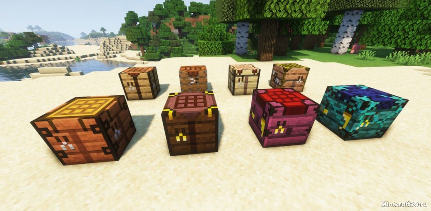 Мод Variant Crafting Tables 1.20.4/1.19.4 (Уникальные верстаки) | 9-12-2023, 12:29 - Моды для Minecraft / Fabric / Крафты / Блоки / 1.20.4 / 1.20.2 / 1.20.1 / 1.20 / 1.19.4 / 1.19.3 / 1.19.2 / 1.19.1 / 1.19 / 1.18.2 / 1.17.1